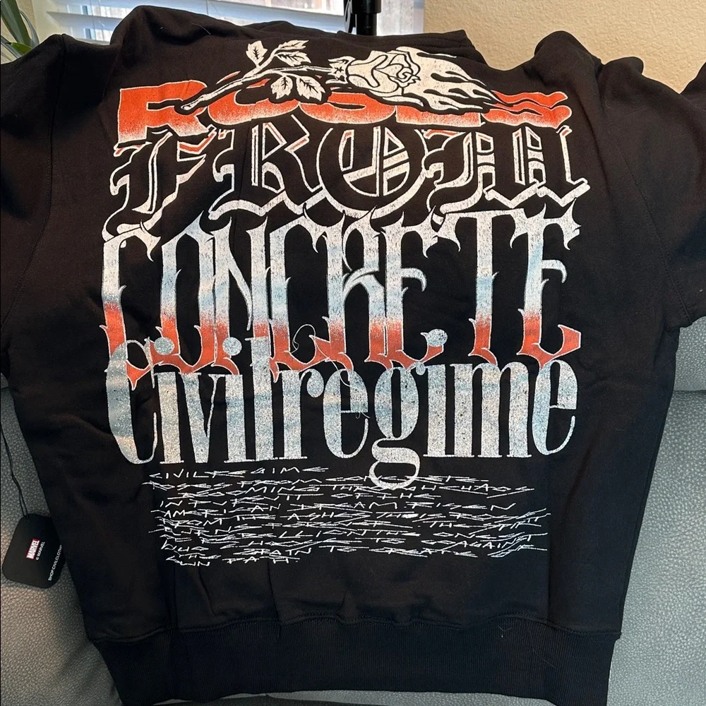 Civil Regime x Marvel Deadpool/Wolverine Regime Hoodie - Picture 2 of 13